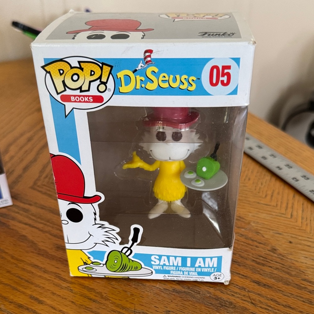 Funko Dr. Seuss Sam I Am Vinyl Figure - Yellow and Red